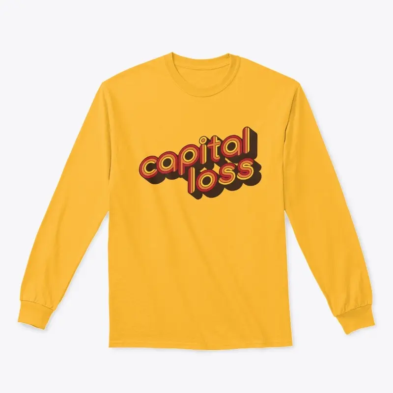 Capital Loss Logo Long Sleeve Tee